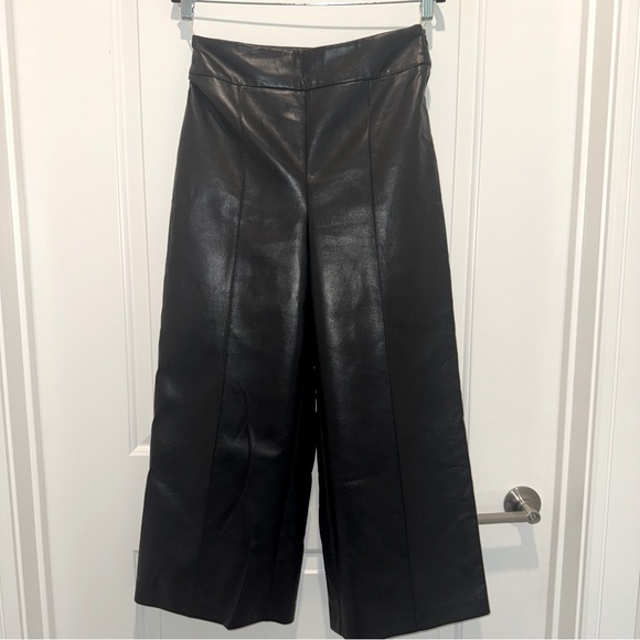 Anthropologie Pants - Anthropologie Faux Leather Dress Pants